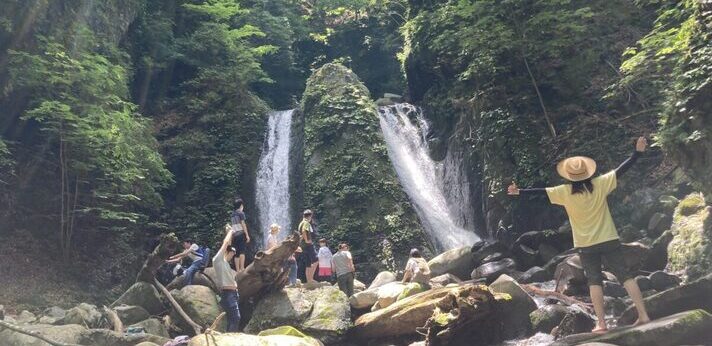 山梨県小菅村を舞台に、多摩川源流の里山を未来へつなぐ活動を行っている団体の画像