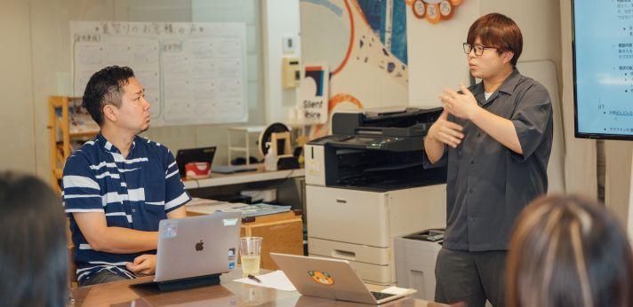 企業向けコンサルティング事業「DEAF Biz」の画像