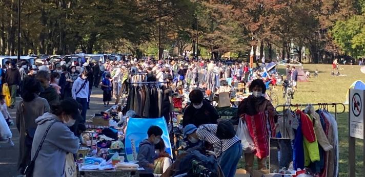 フリーマーケットを中心に地域振興・地域保全活動やリサイクル運動の輪を広げる団体の画像