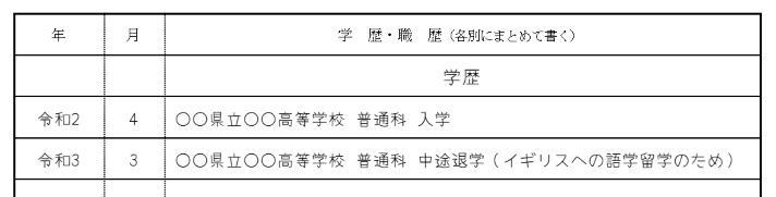 前向きな理由の場合の画像