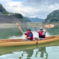 地元の木でつくる世界にひとつのカヌー！カヌーを通じて名栗湖と自然の魅力を発信