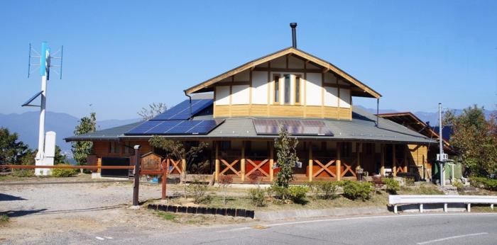 化石燃料ゼロハウス「風の学舎」での宿泊体験や環境研修の画像