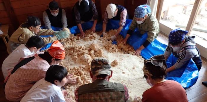 「大豆人(まめじん)プロジェクト」による遊休農地の活用の画像