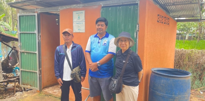 タイ国境、ポップラ地区に暮らすミャンマー人移民へトイレ建設支援の画像