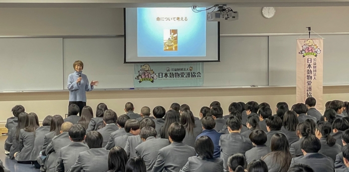 命の大切さを知ってもらう活動の画像