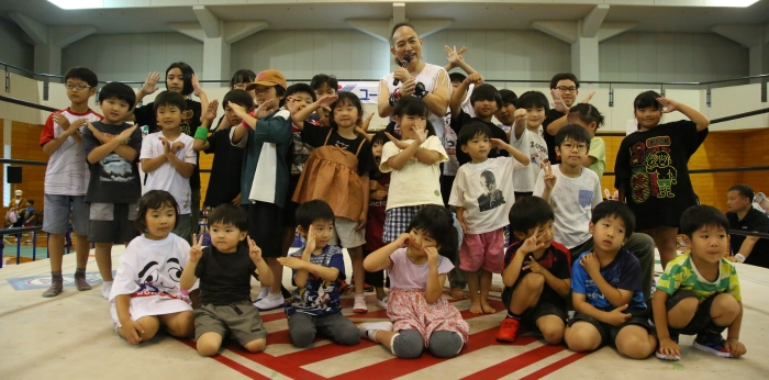 九州に住む幅広い年代の方々にプロレスを通じて笑顔と元気を届ける団体の画像