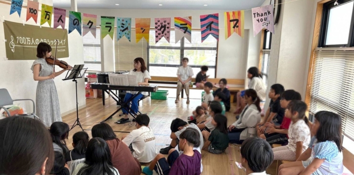 子どもたちへの音楽支援と心のケアの画像