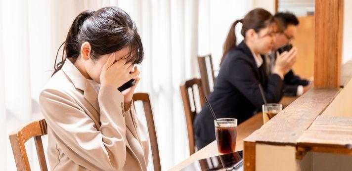 「就活失敗」と感じる瞬間は?6つの例の画像