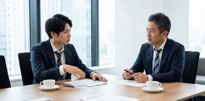 法人営業の画像