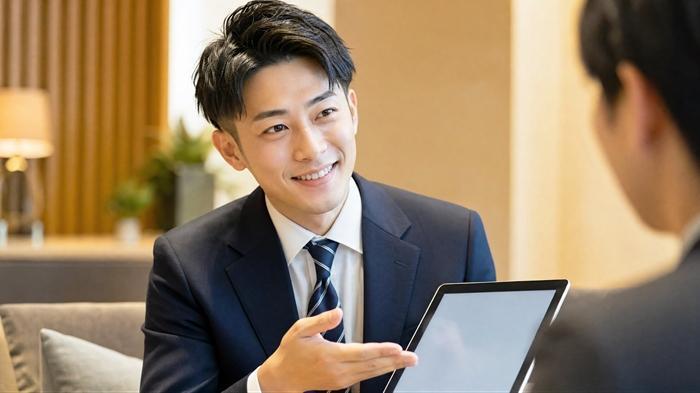 個人営業の画像