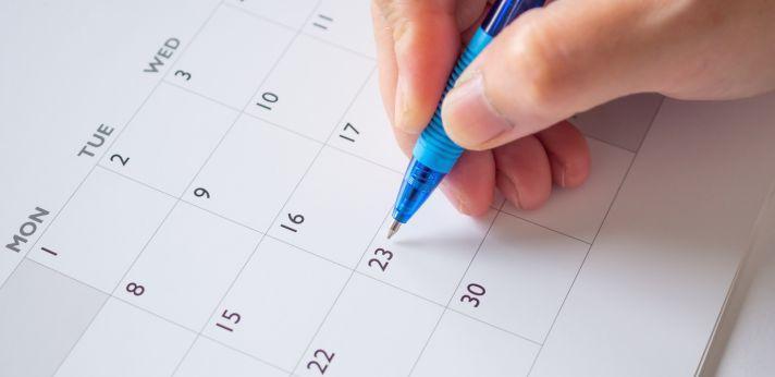 ハローワークでの手続き後に基本手当を受給できる日数の画像
