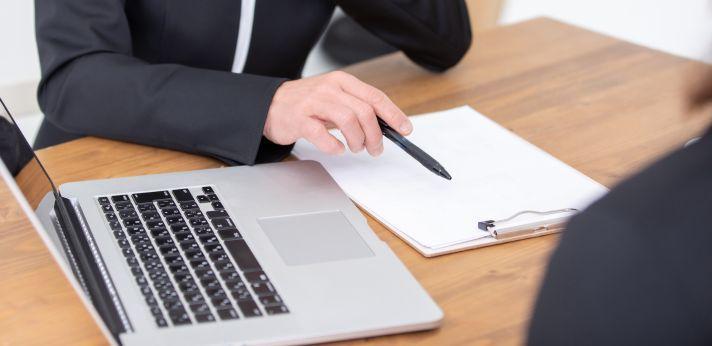 ハローワークで求職活動をする際の流れの画像