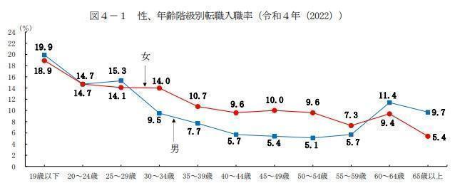 転職が難しいといわれる理由は年齢によって異なるの画像